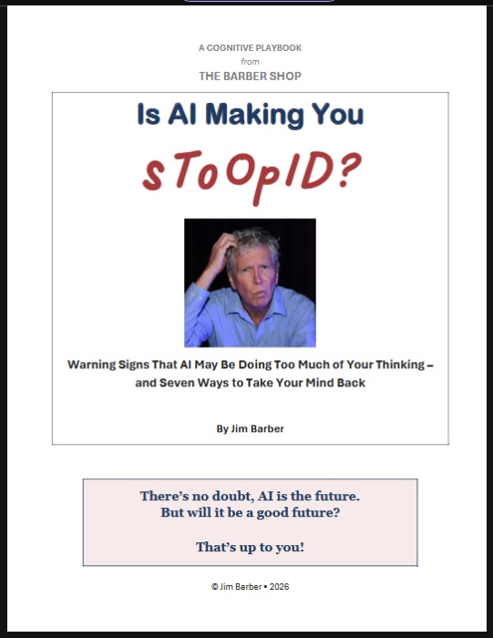 Is AI Making You Stoopid Playbook Cover