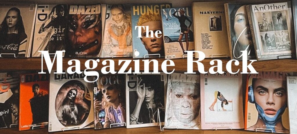 The Barber Shop Magazine Rack